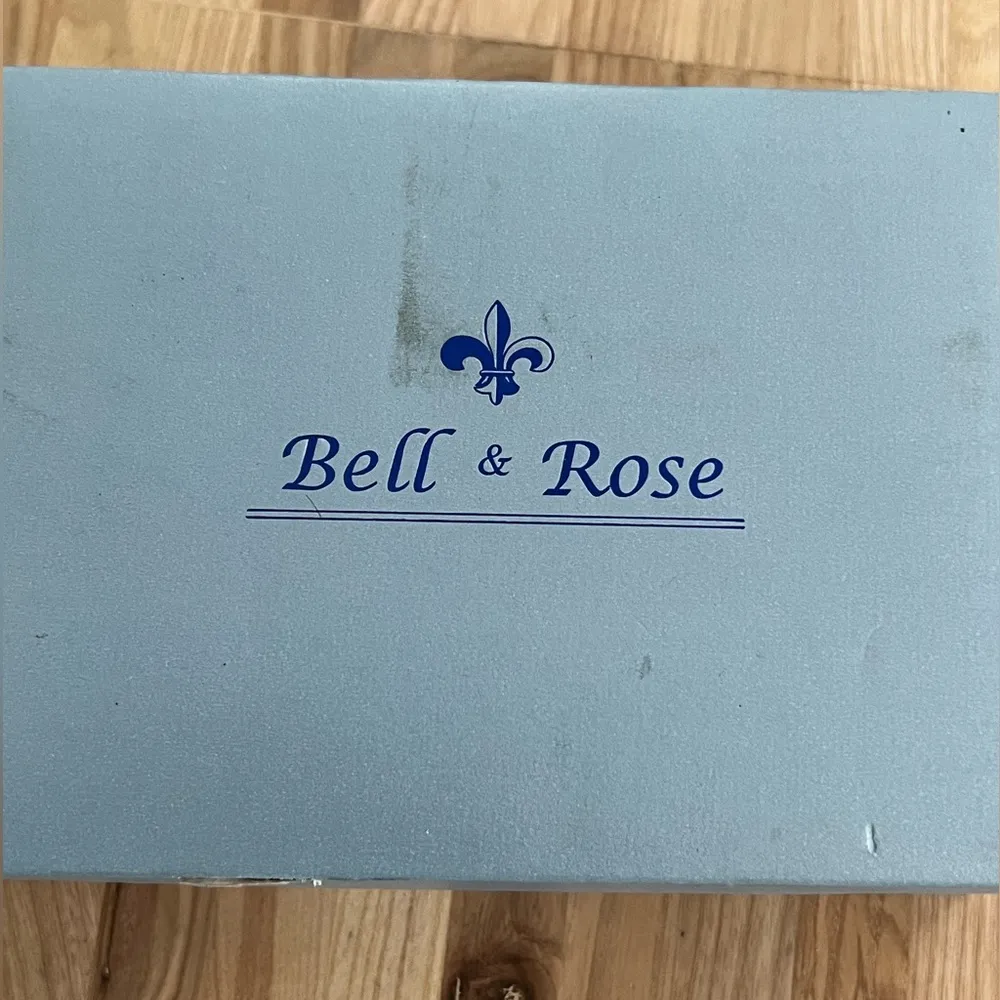 Bell & Rose Ladies Watch Pearl Necklace Earrings Set Crystal Watch New - Image 10