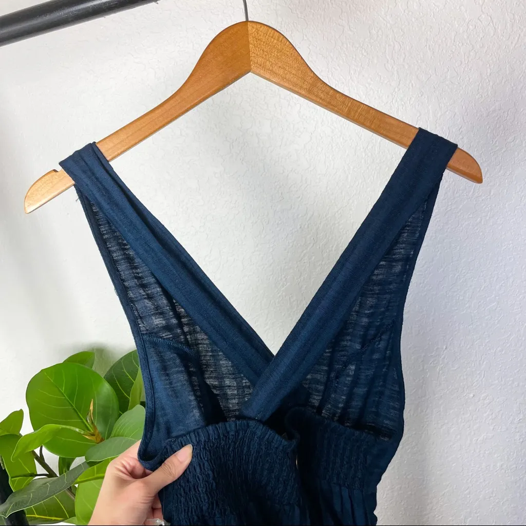 NWT Rip Curl Surf Shack Jumpsuit Linen Viscose Size XS - Image 9