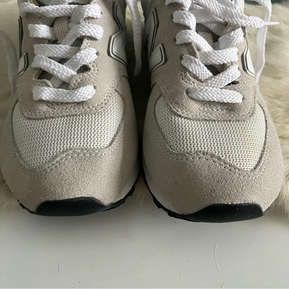 Women’s 574 Core Suede Mesh Sneakers - Image 13