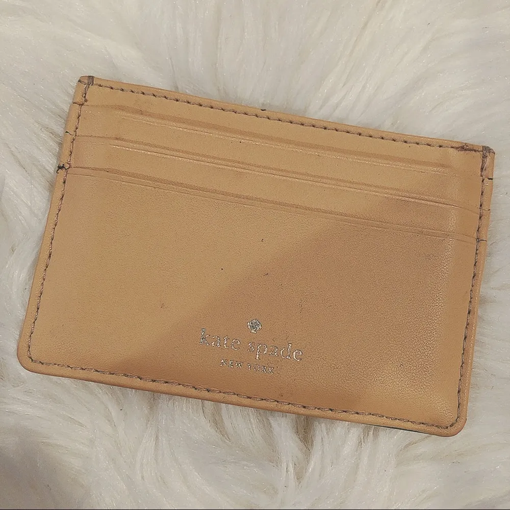 Rose Gold Metallic Card Holder Wallet - Image 5