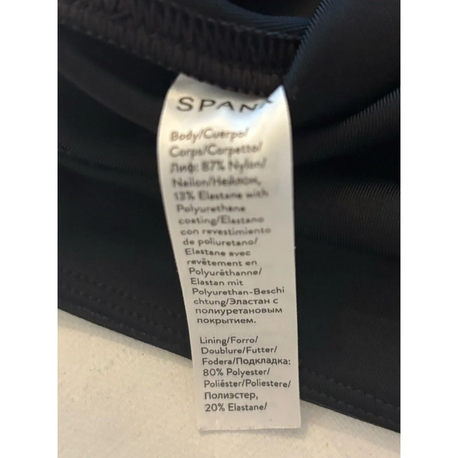 Spanx SPANXshape Faux Leather Leggings Medium Black Best Seller 28" Inseam - Image 7