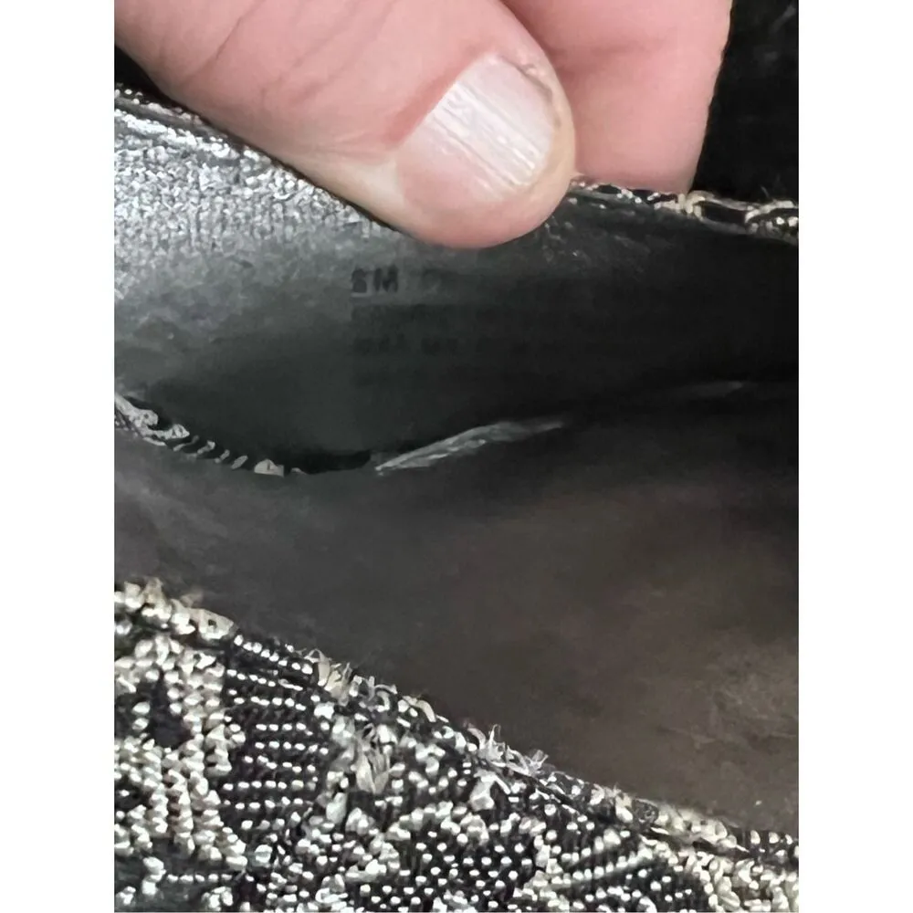 Carlos Santana paisley tapestry platform heels 8 - Image 5