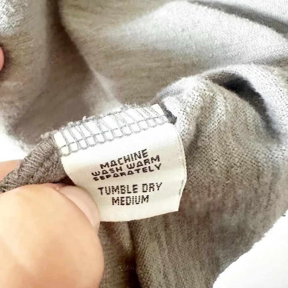 Cut Loose Gray Button Front Cardigan Top XS - Image 7