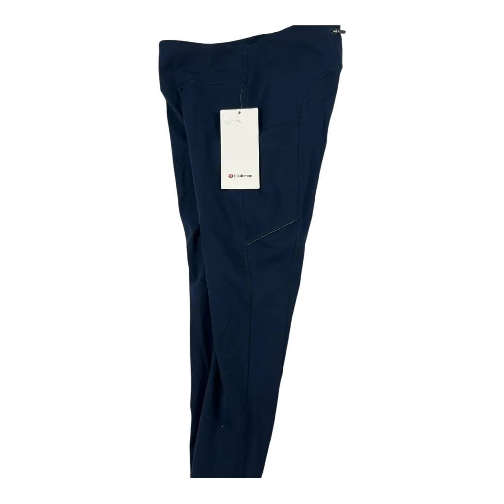 Lululemon Speed Up Crop 21” with Pockets – True Navy, Size 6 (NWT) Blue - Image 15