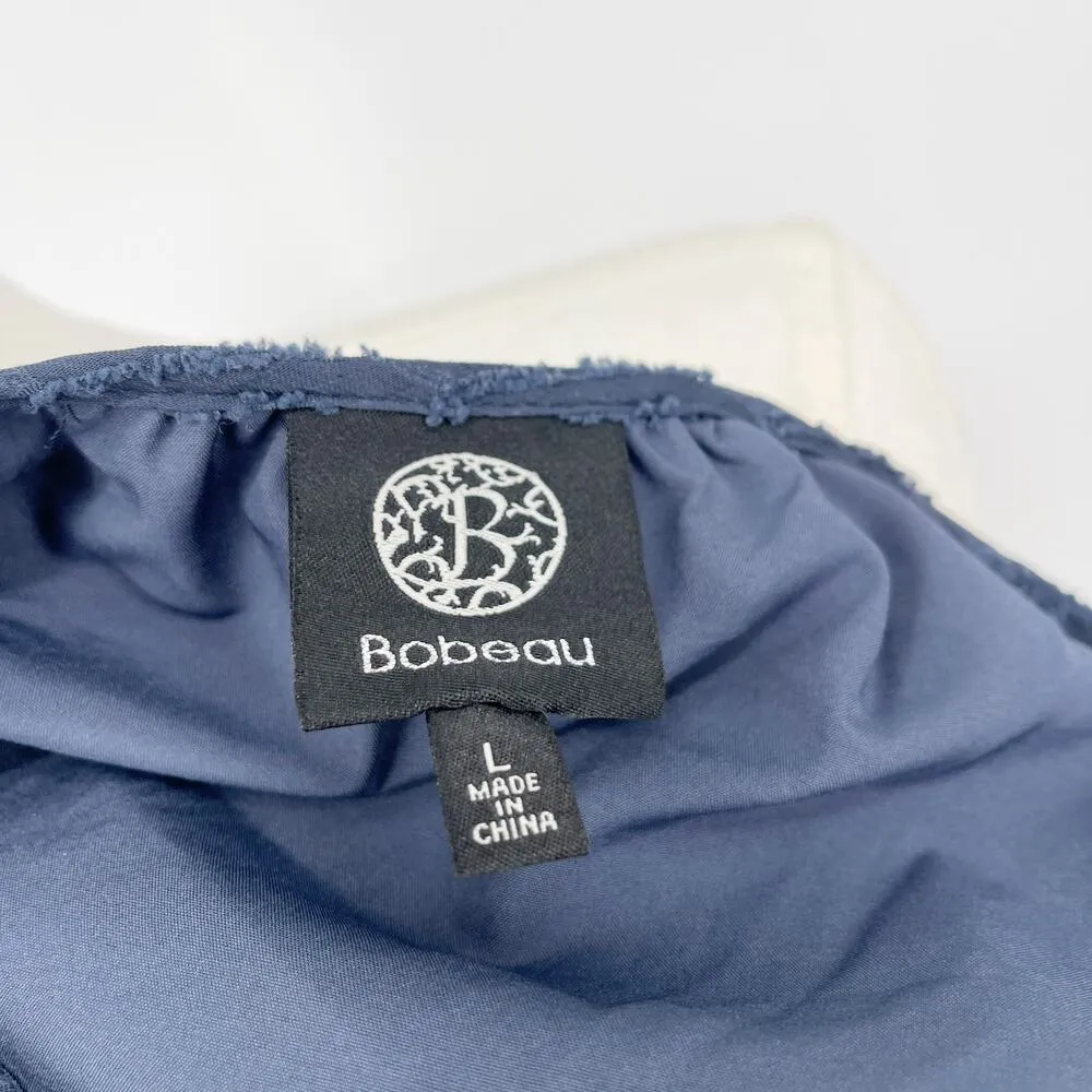 Bobeau Navy Maxi Dress Lightweight Summer Dress Size Large EUC - Image 4