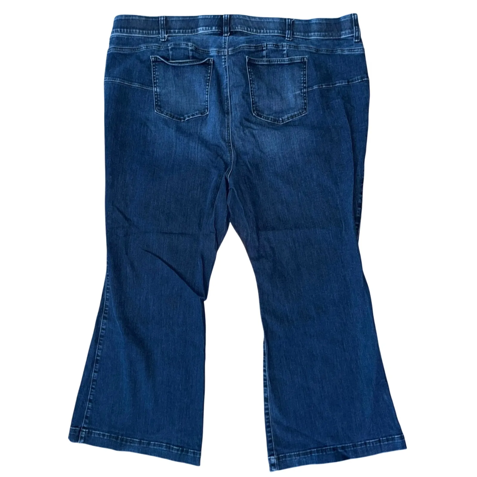 Torrid Bombshell Flare Super Soft Stretch Jeans Women’s plus Size 30R dark wash - Image 6