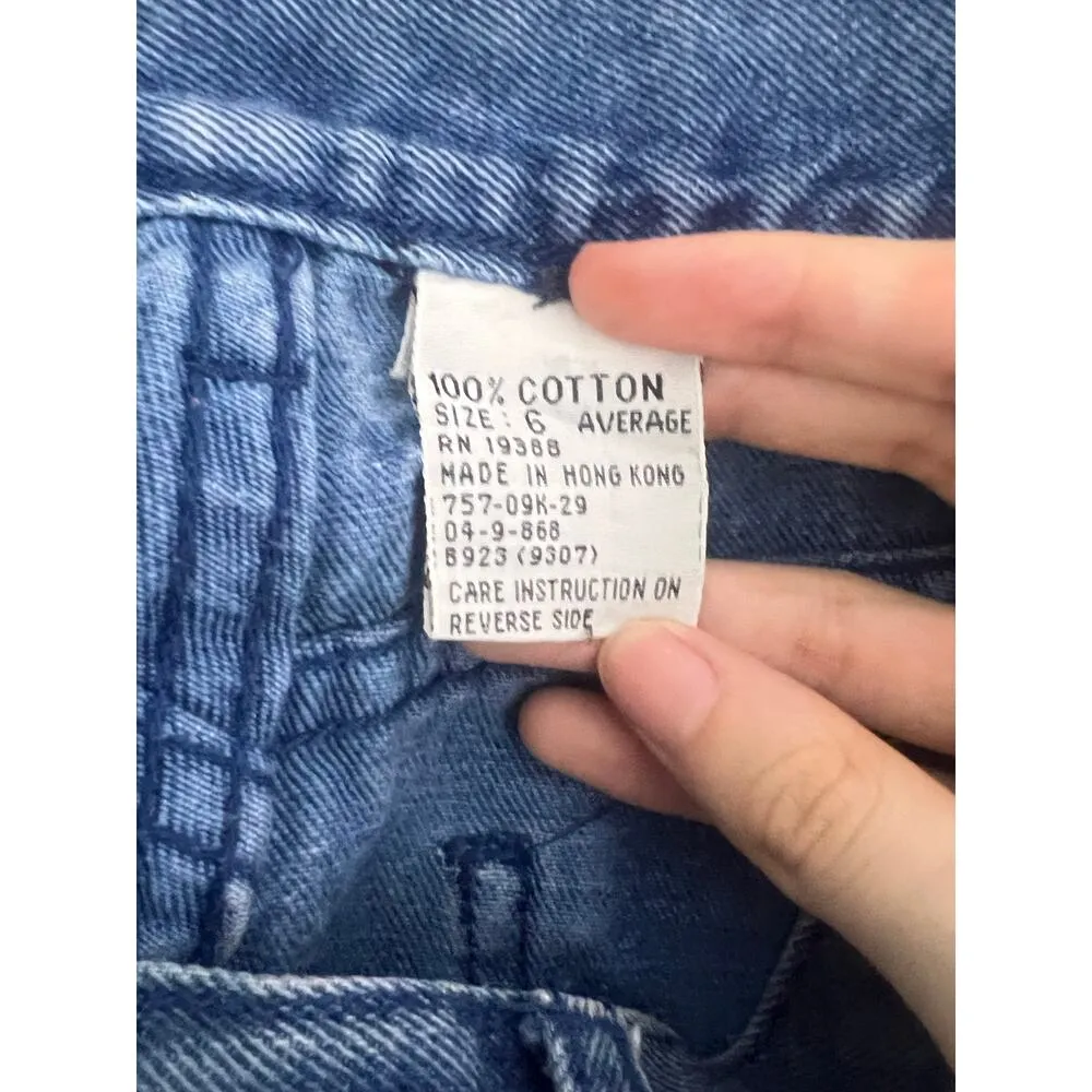 Vintage Brittania jeans size 6 Blue - Image 4