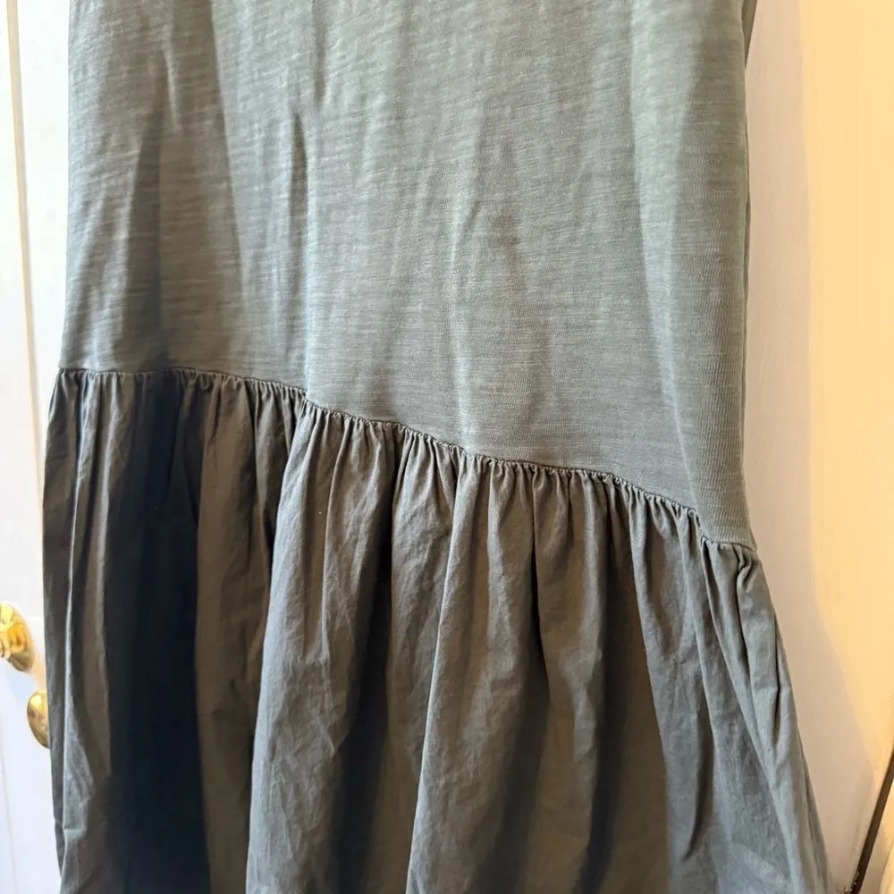 Nation LTD Etoile Bubble Hem Combo Dress in Hunter Size Medium - Image 13