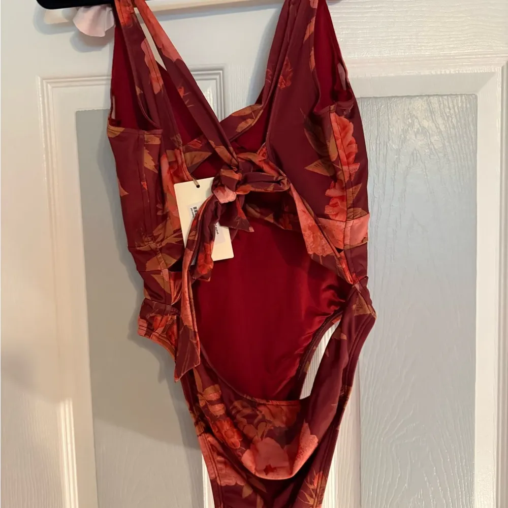 Joyfolie Taryn Red Floral Ruffle One - Image 4