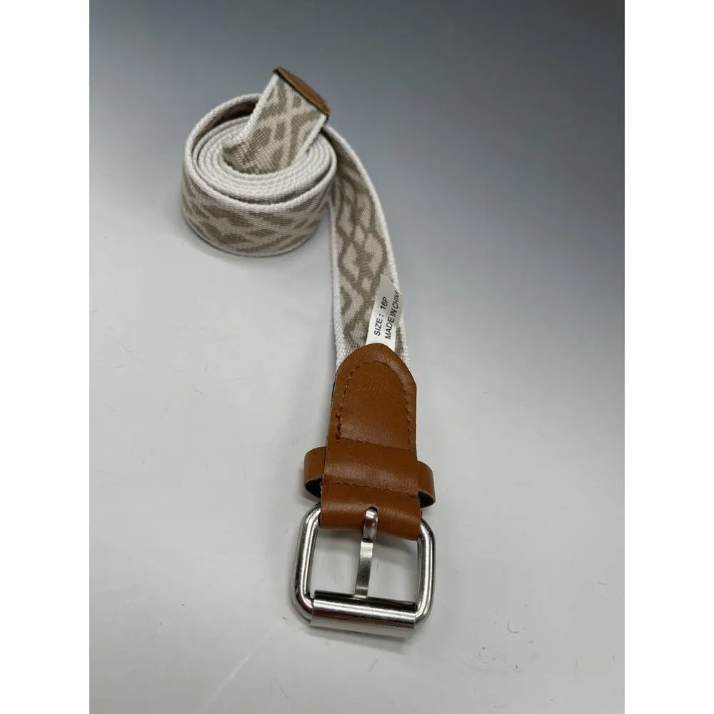 Vintage‎ Fabric Belt Synthetic 16P Womens Petite 46" Canvas - Image 3