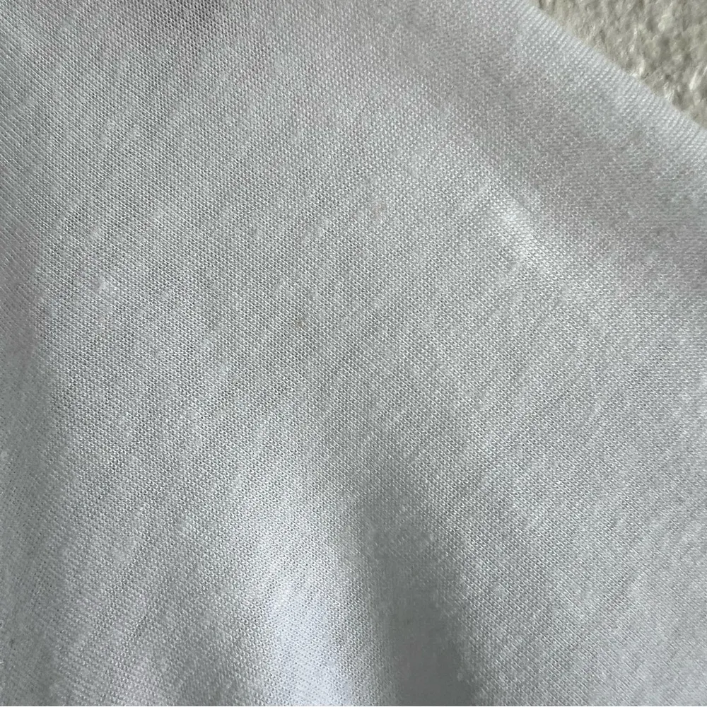 Reformation Women’s White Loose Fit V-Neck T-Shirt - Image 9