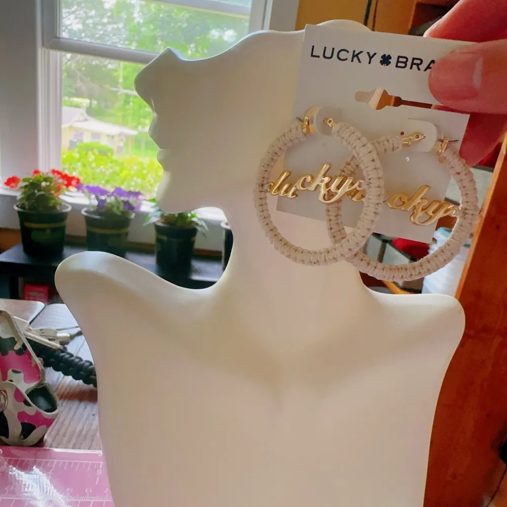 Lucky 🍀 brand earrings - Image 2