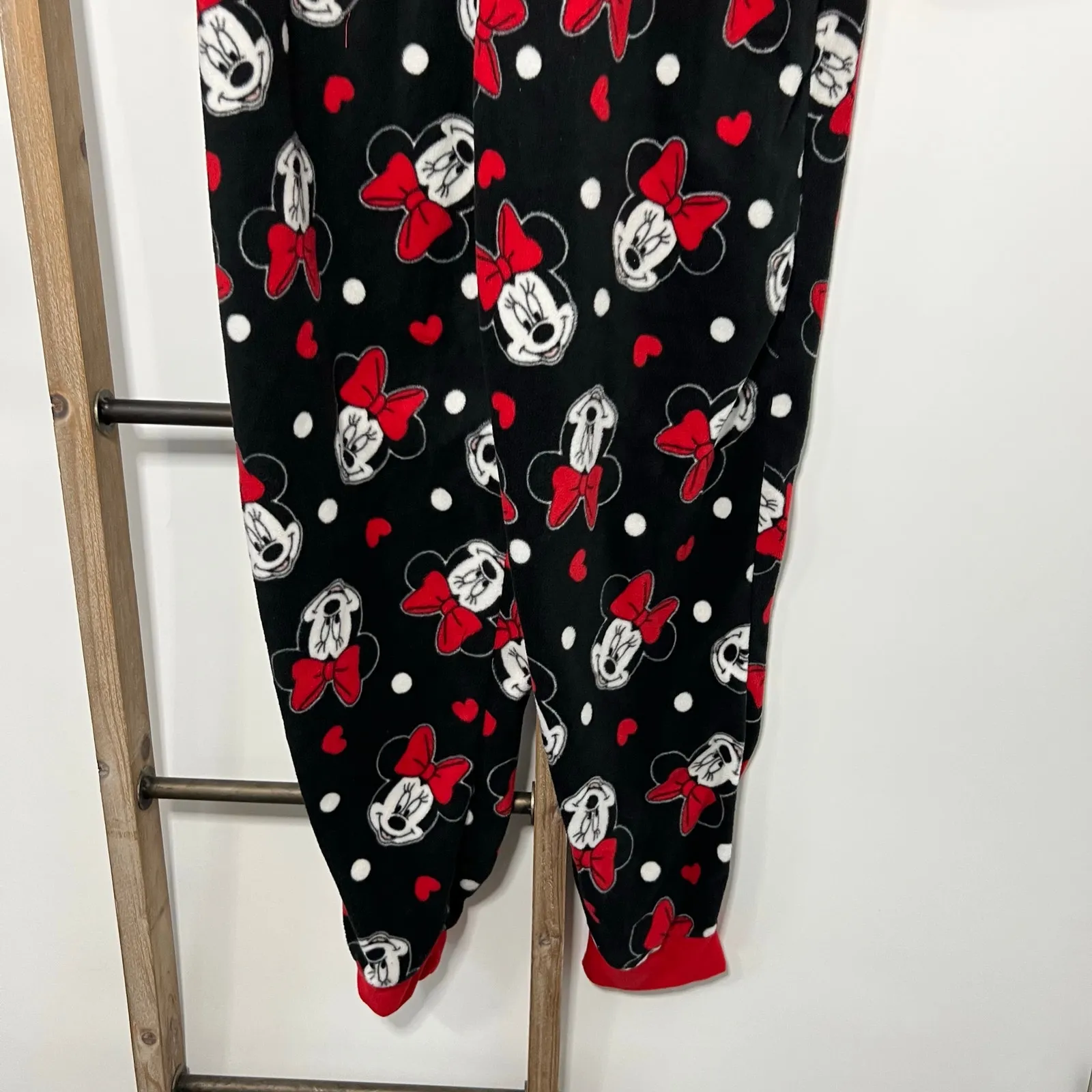 Disney Minnie Mouse Sleep Jumper Zip Up Size‎ X Large - Image 2