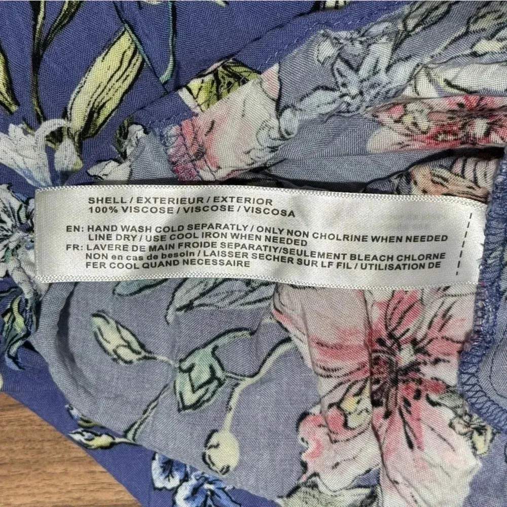 Band of Gypsies Floral Strapless Jumpsuit Size Small - Image 5