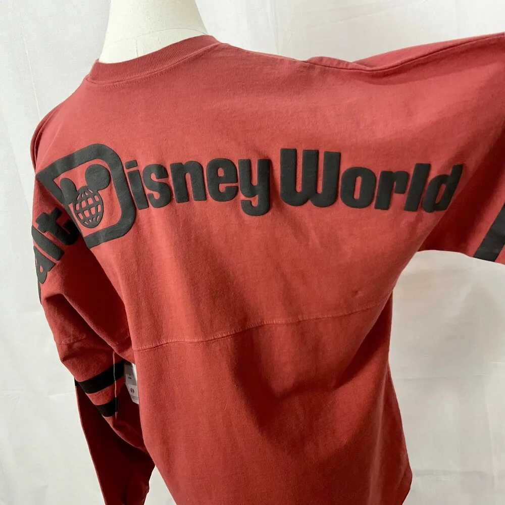 Disney Parks Red Spirit Jersey Top Shirt Walt Disney World Sz Small New WDW - Image 8