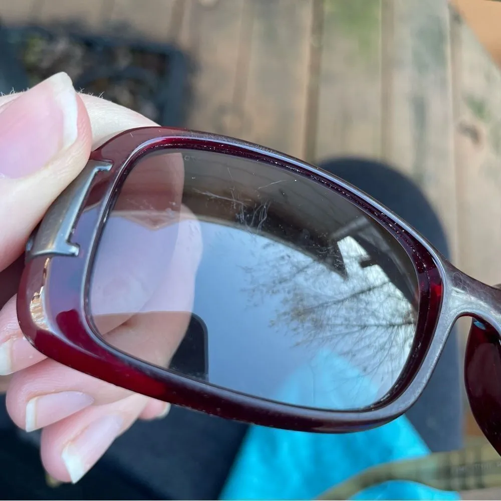 Burberry Black‎ and Brown Novacheck B4087 3001/8g 54mm Rectangle Sunglasses - Image 6