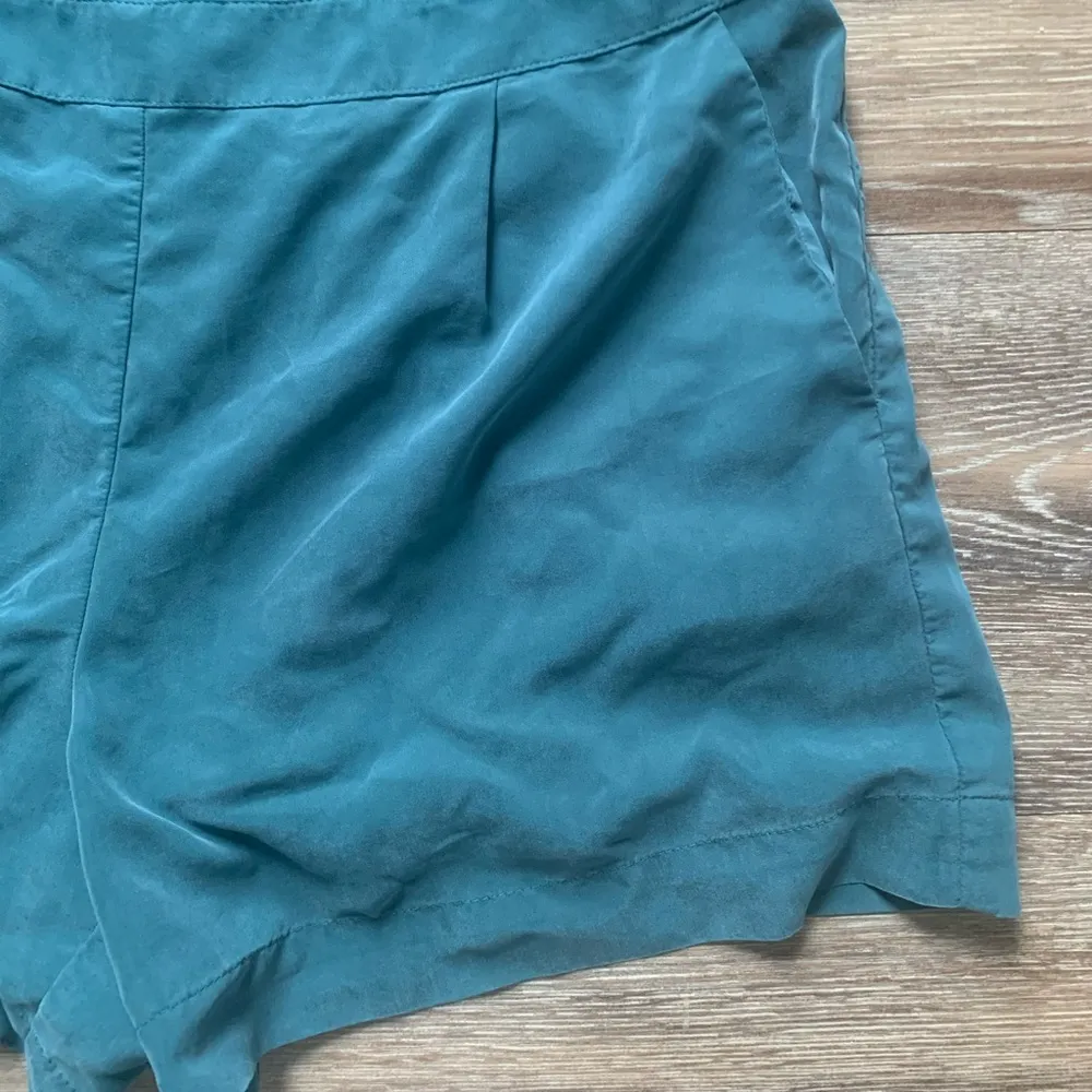 Lou & Grey Teal Sleeveless Romper S - Image 2