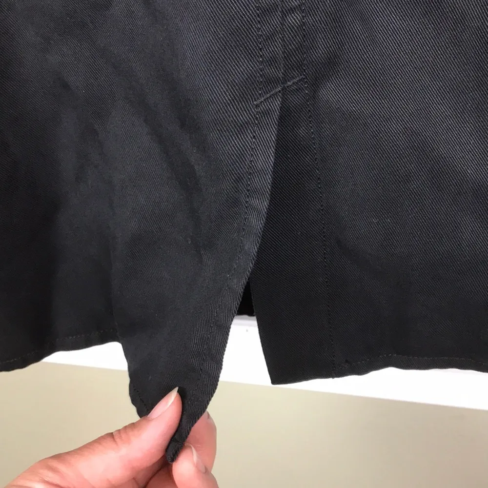 Duluth Women’s Black Drawstring Waist Tie Cardigan Utility Jacket Size XS - Image 7