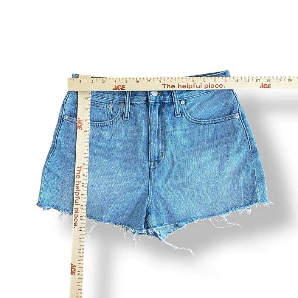 Madewell Women’s The Mom Jean High Rise Shorts Size 28 Boho, Classic, Minimalist - Image 3