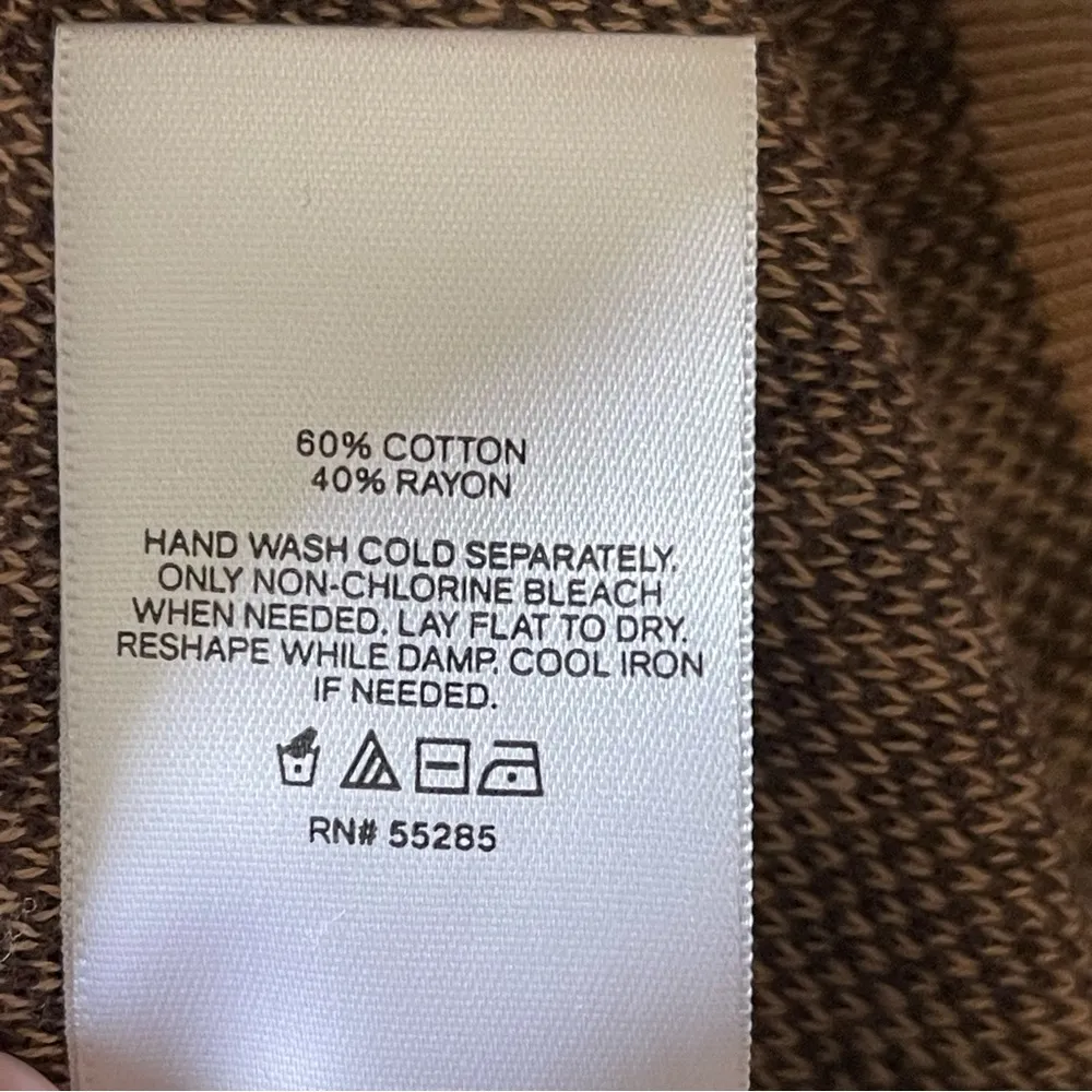 Express Women’s Animal Print Sweater Size XL Leopard Cheetah Long Sleeves - Image 8