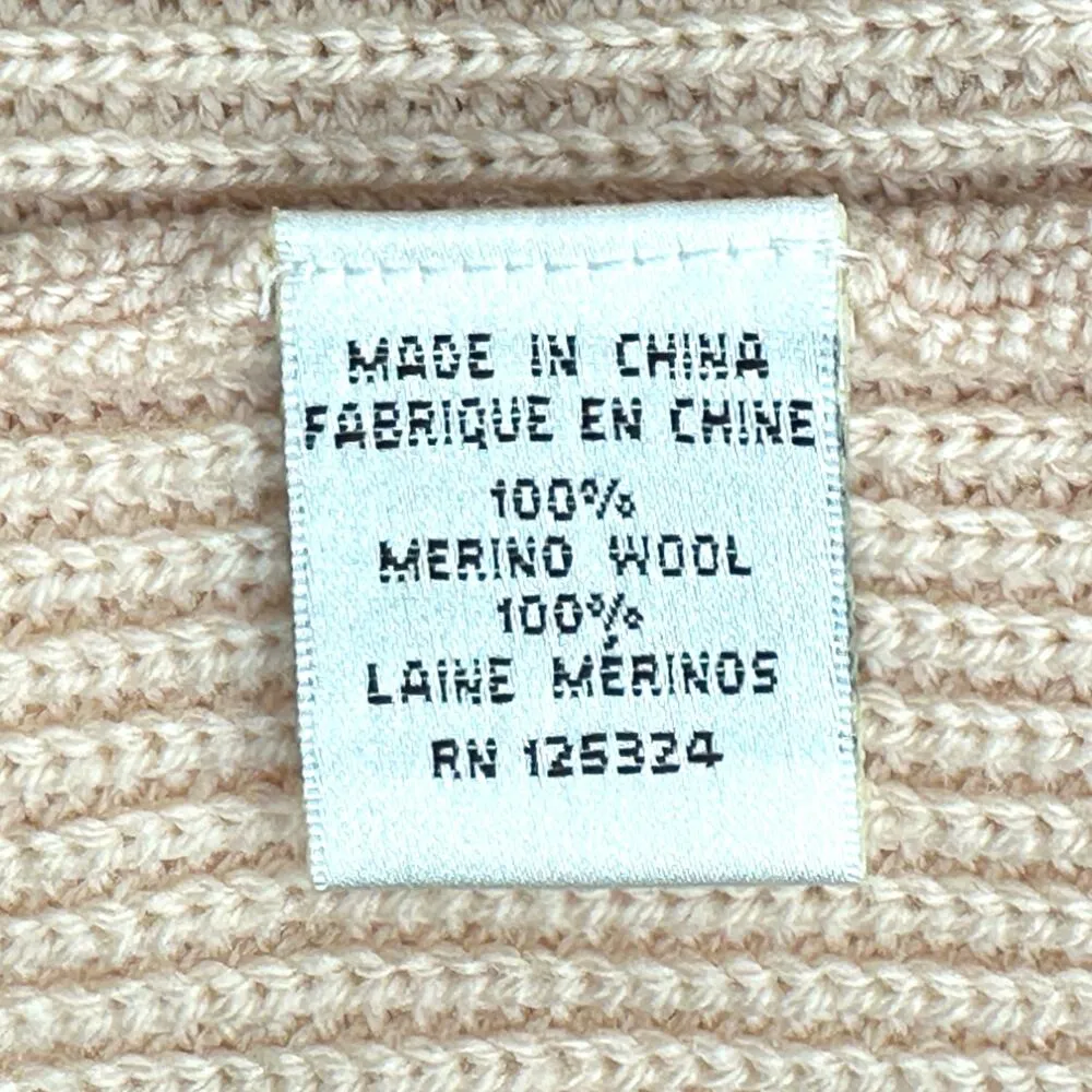 Haute Hippie | NWT | L | Merino Wool Slouchy Ribbed Knit Cut-Out Back Turtleneck - Image 11