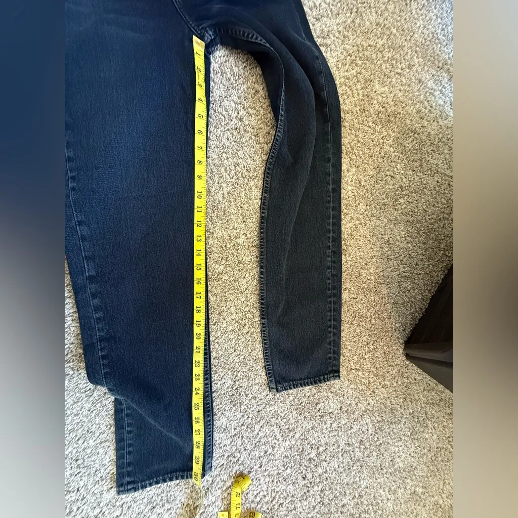 NWT GRLFRND Devon Into the Abyss Black Mom Jeans 24 - Image 9