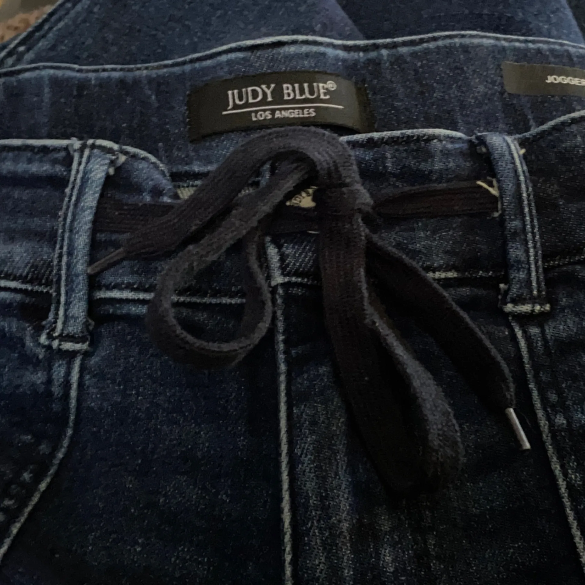 Judy Blue Dark Wash Jogger Jeans - Image 7