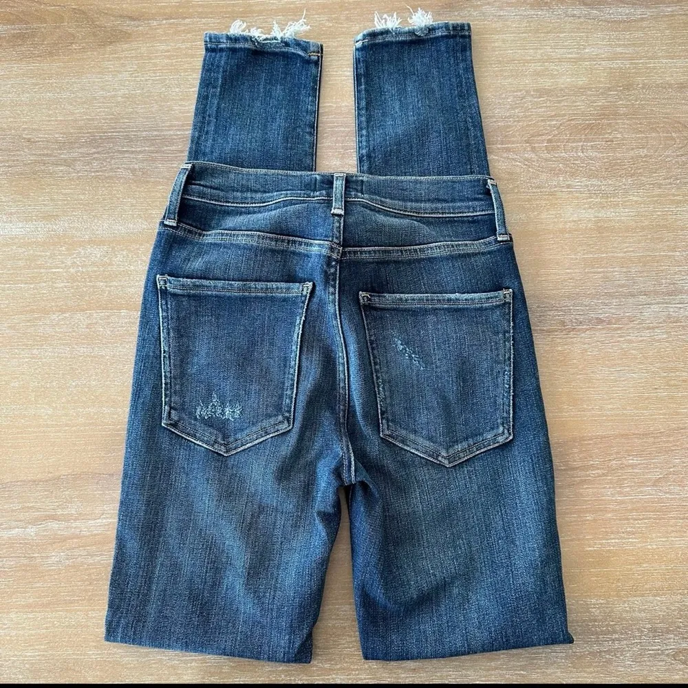 Distressed Skinny Denim Jeans - Image 4