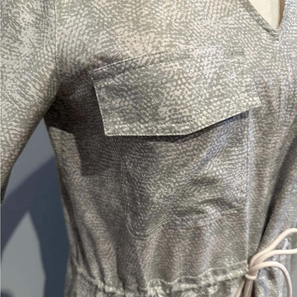 Athleta | Zuma Light Gray Long Sleeve athletic dress size XS - Image 5