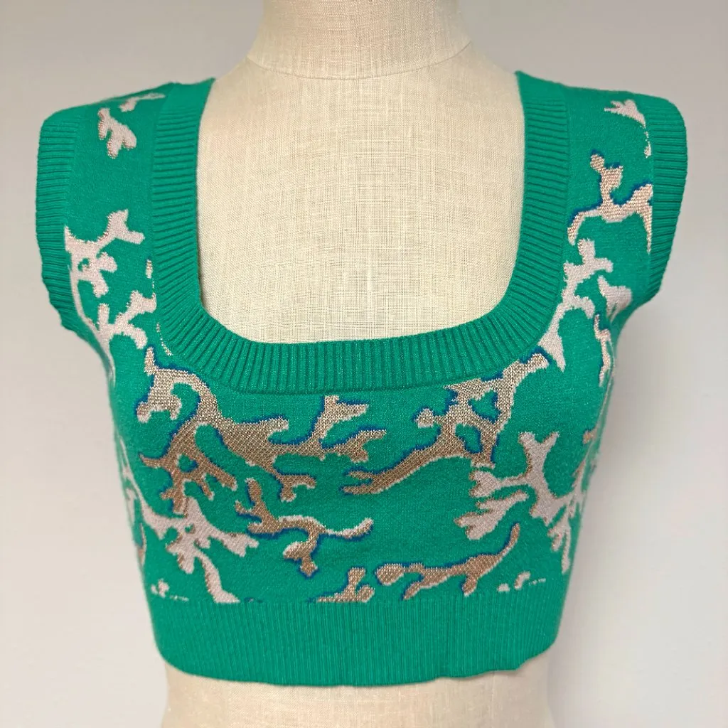 Anthro l Maeve Denise Crop Sweater - Image 7