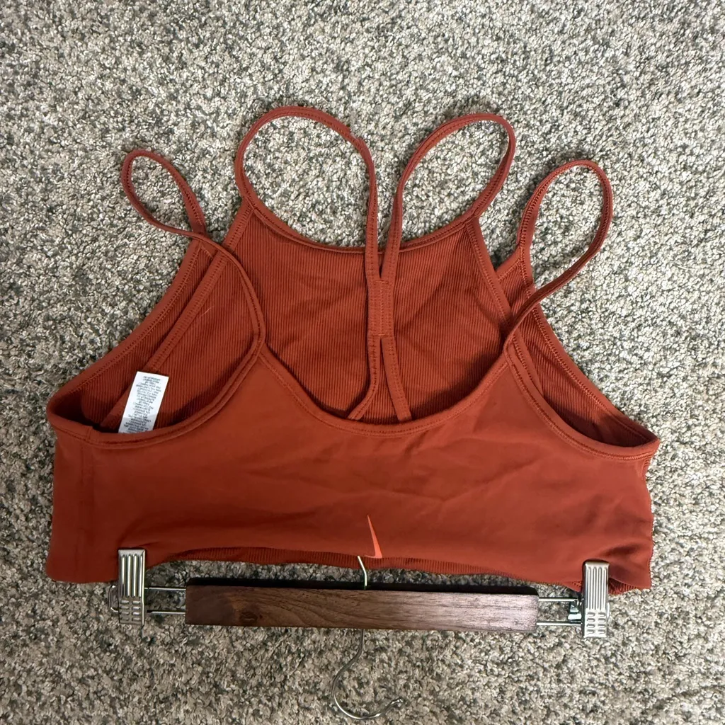 Nike Rust Orange Strappy Crop Top 2xl - Image 4