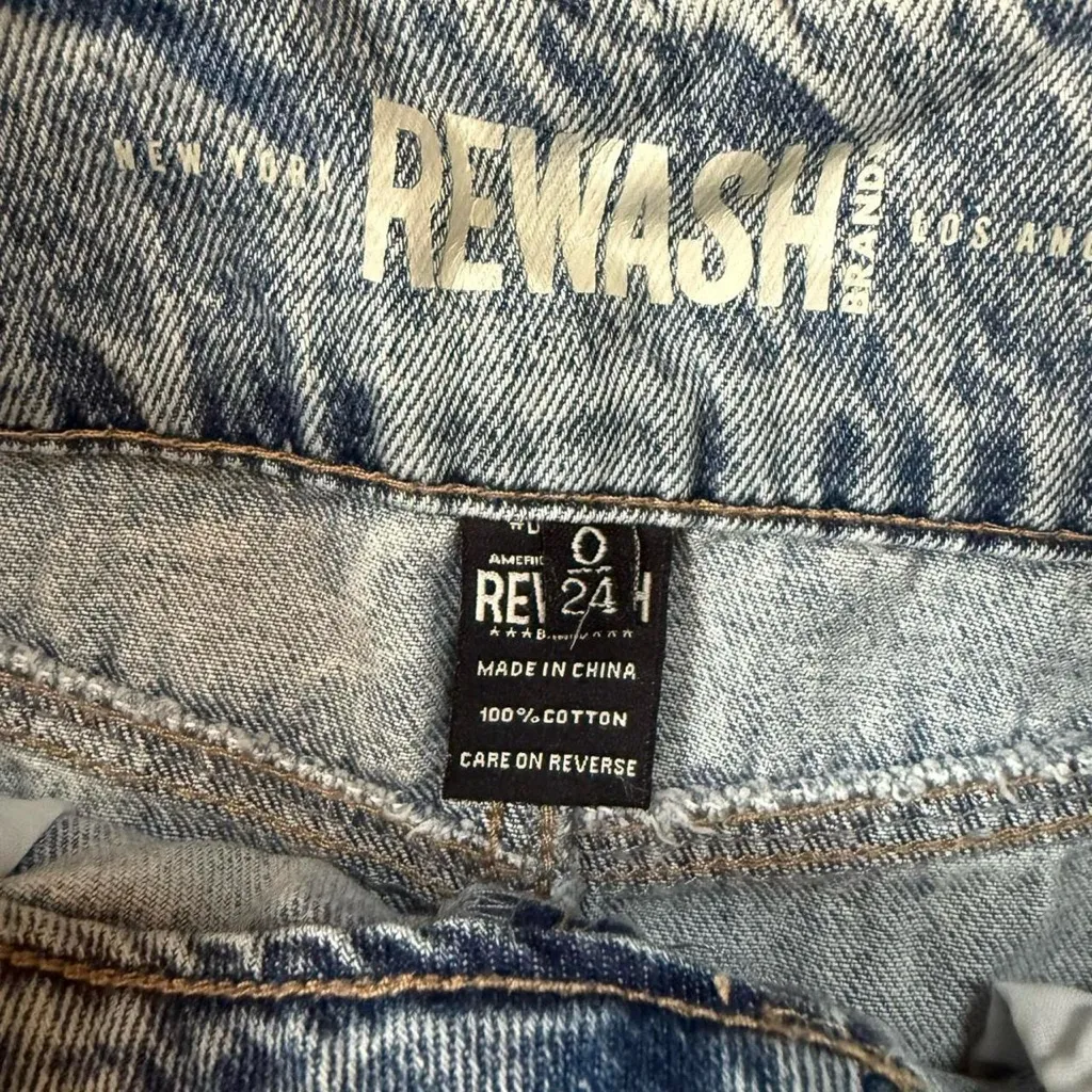 Rewash Denim mini skirt. Size 0 (24). NWT - Image 3