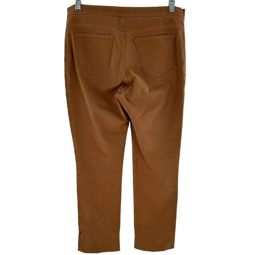 MM Lafleur The Hockney Jean in Ochre Brown Adjustable Length Pant Size 4 - Image 5