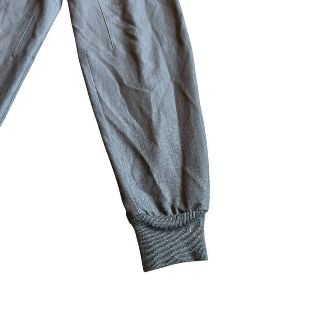 Figs Zamora Jogger Scrub Pants Drawstring Stretch Grey Size Medium Women's - Image 4