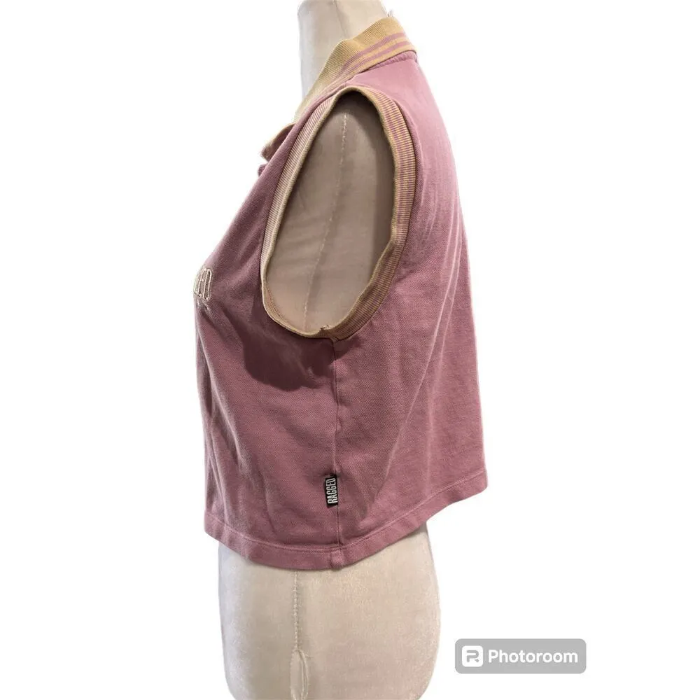 The Ragged Priest Collared Crop Top Size M‎ - Image 5