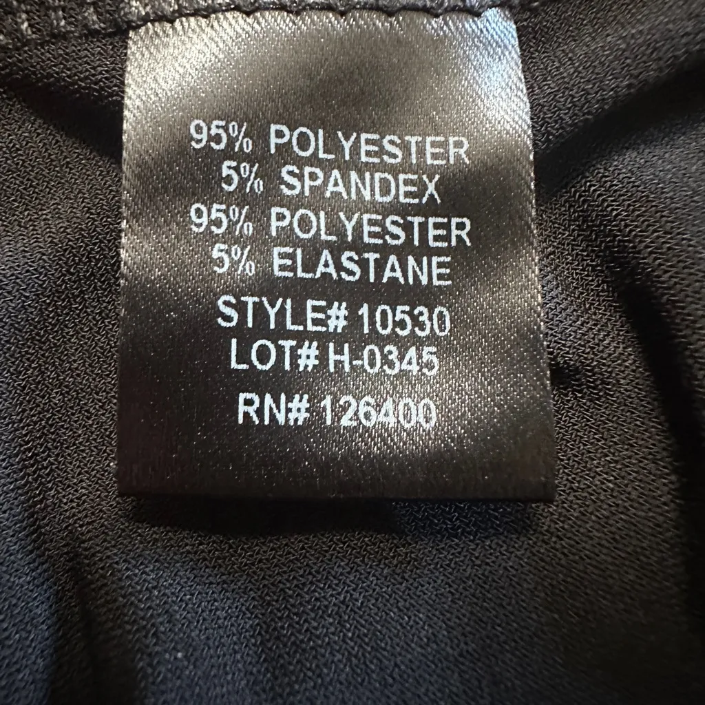 Antthony Original Black Simple Formal Stretchy Dress size 1X - Image 4