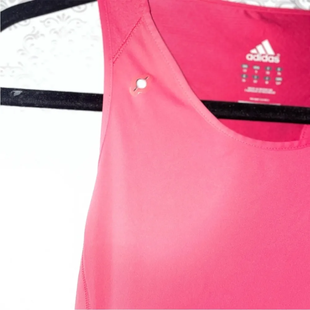 Adidas ClimaCool Supernova Racerback tank activewear pink Size small yoga gym - Image 5