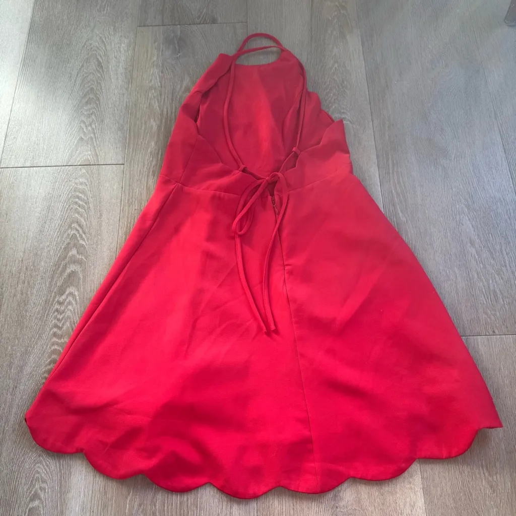 Lulus Play On Curves Red Backless Dress - Image 6