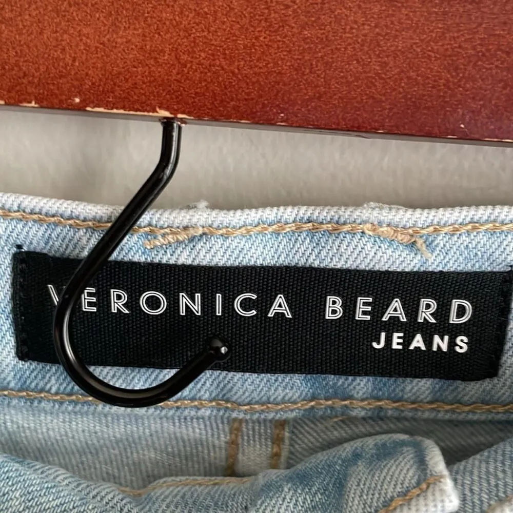 Veronica Beard Blake High-rise Stretch Straight leg Jeans - Image 11