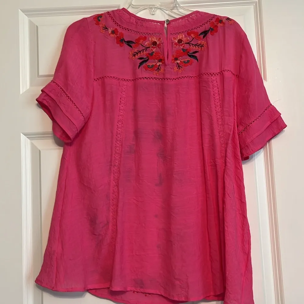 Umgee Floral Flowy Top - Image 6