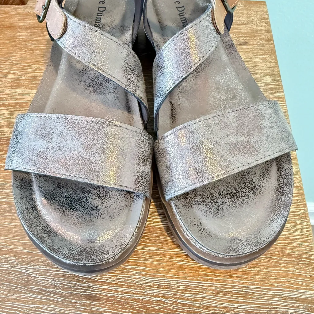 EUC Pierre Dumas Lisle Platform Strappy Sandals 8 Comfy 2.5” - Image 7