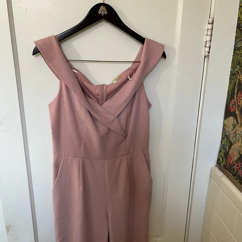 Gianni Bini Mauve Sleeveless Jumpsuit - Image 2