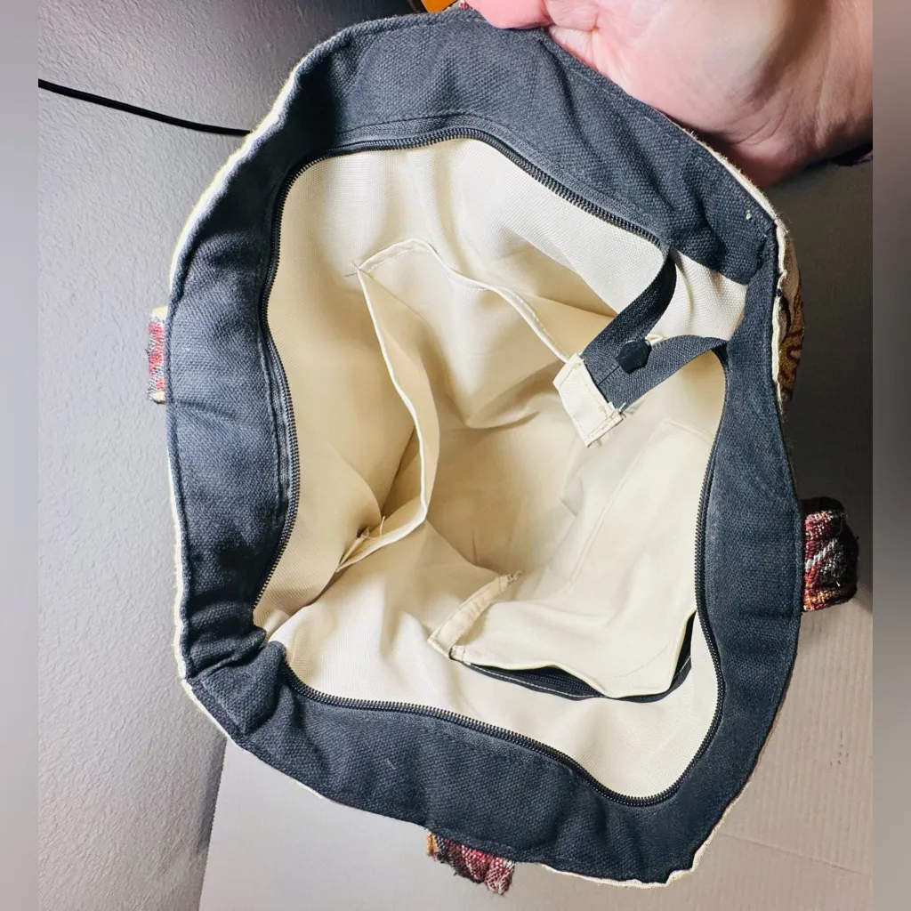 Women Summer Beach Tote Bag Travel  Pockets Shoulder Bag Owls Couple All Seasons - Image 5