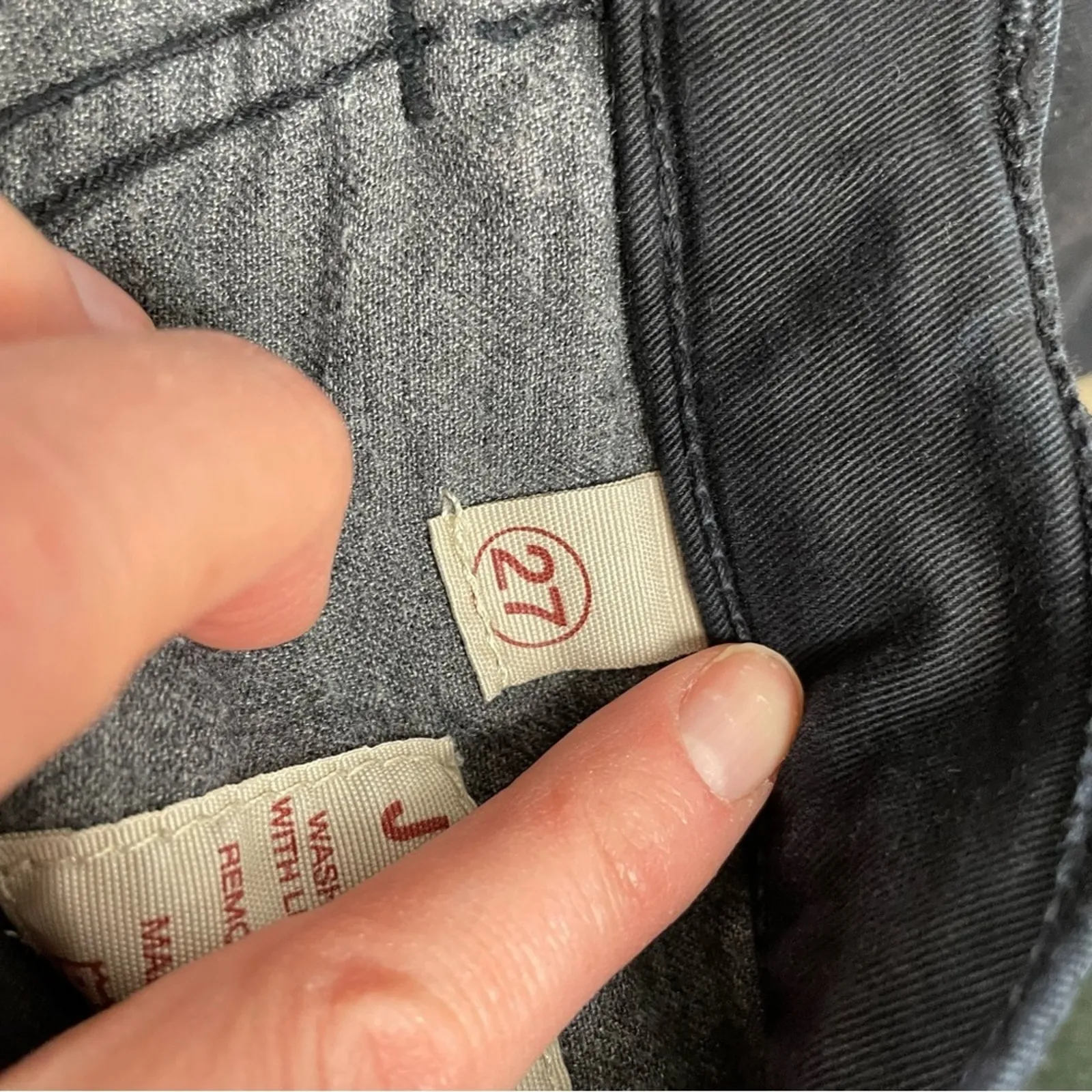 J Brand Black Straight Leg Gigi Ankle Jeans Womens 27 High Rise Denim Casual - Image 9