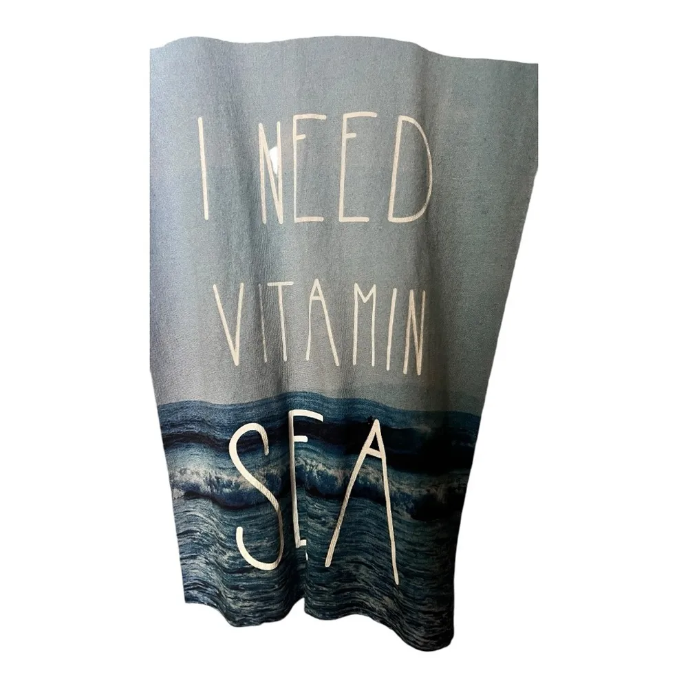 Freeze Athletic Sporty Workout Vitamin Sea Graphic Ocean Racerback Tank Sz L Size L - Image 2