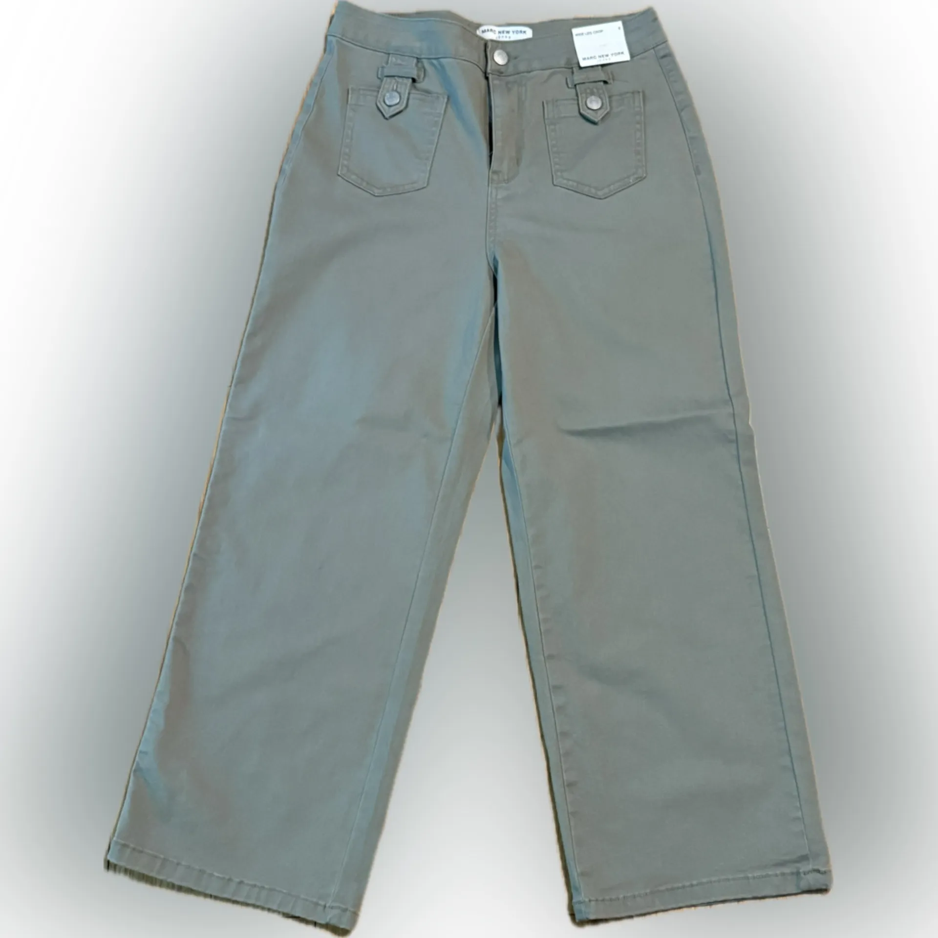 Marc New York Wide Leg Crop Jeans - Image 3