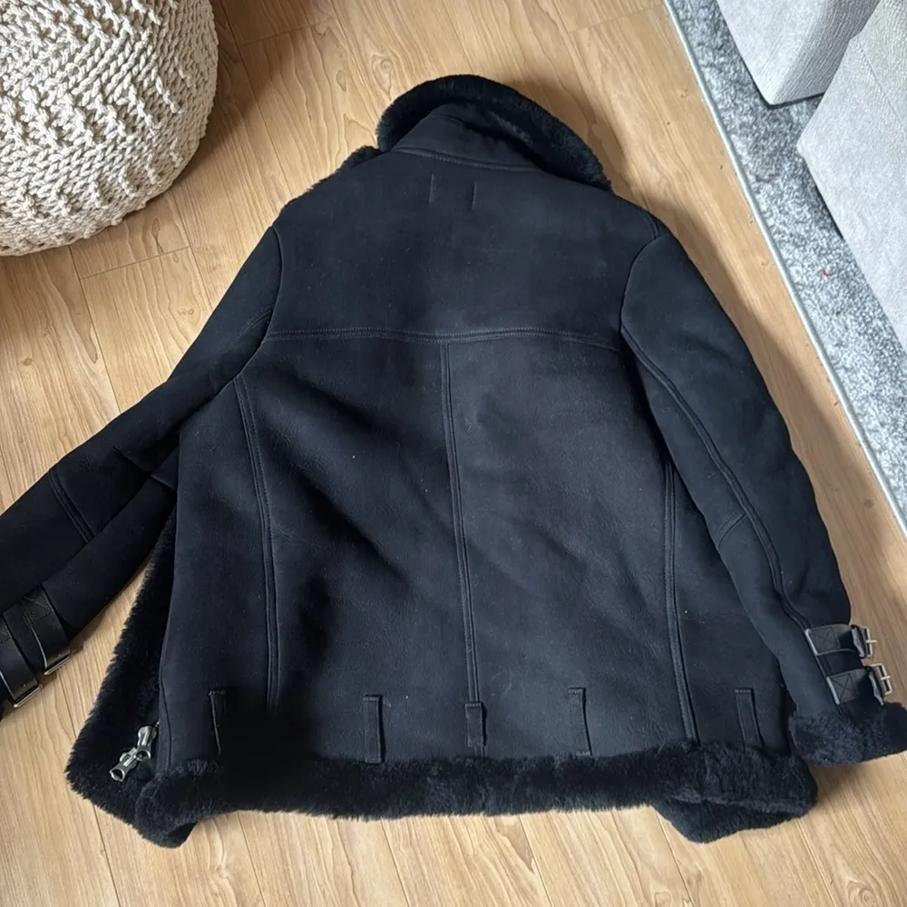 Ducie Black Shearling Jacket Size undefined - Image 6