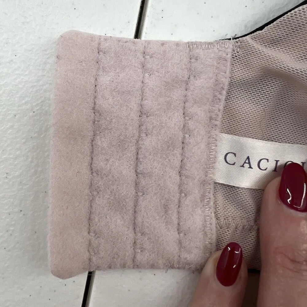 Cacique 44F Bra True Embrace T-Shirt Balconette Lightly Lined Floral Underwired - Image 12