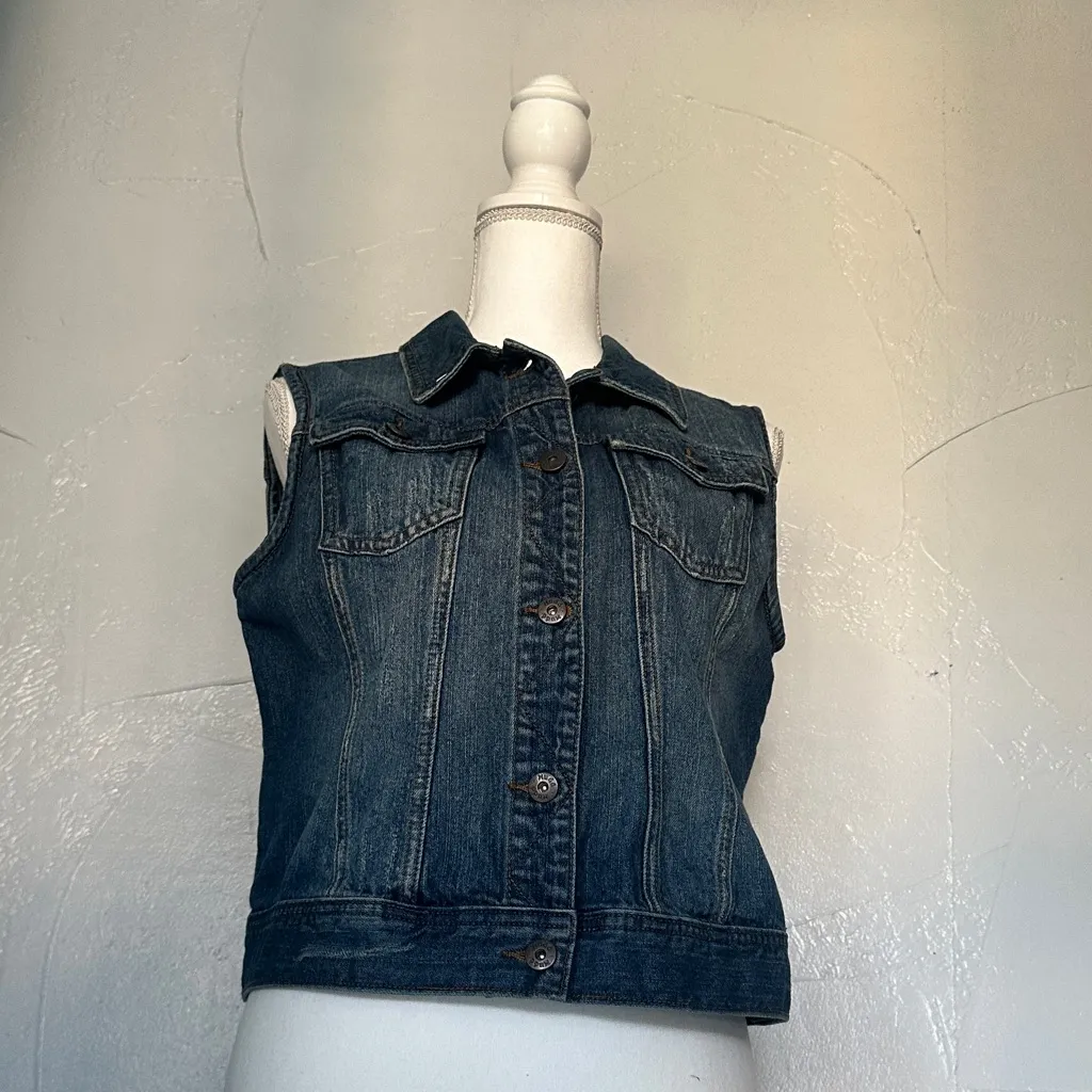 Mudd Blue Denim Vest - Image 7