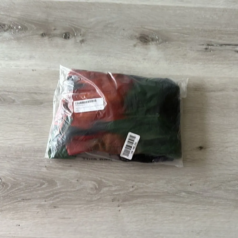 Boohoo Tall Blurred Floral Lace Bust Maxi Dress Black 14 NWT IN PACKAGE - Image 2